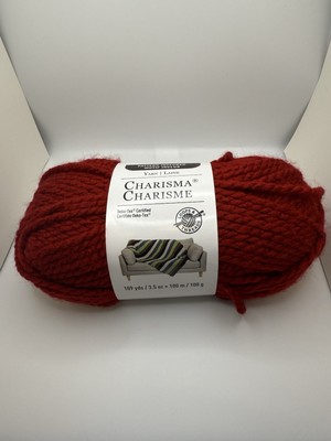 1 Skein Loops And Threads Charisma Yarn Red