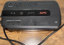 APC Back-UPS ES 750 BE750G 10-Outlet Battery Backup Surge Protector WITH BATTERY
