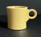 Fiesta Tom and Jerry Yellow Gold Vintage Mug Ring Handle Height 3"  1936-1973
