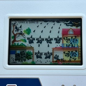 Nintendo Game & Watch RAIN SHOWER LP-57 Vintage 1983