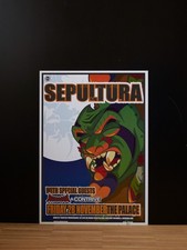 Sepultura Offset Print Artist: Adam Lane