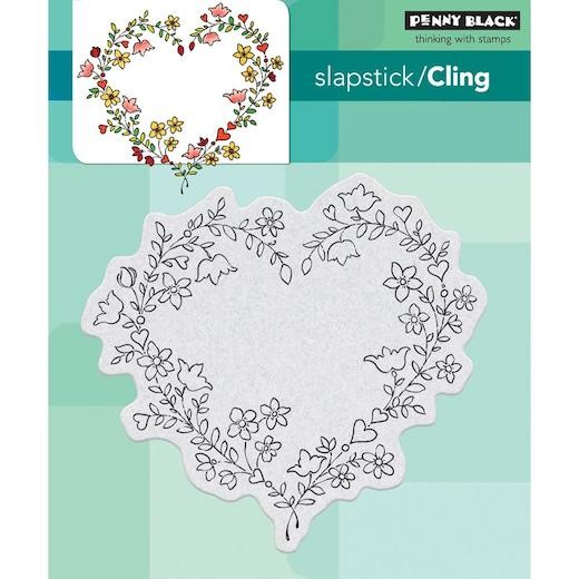 Penny Black Cling Rubber Stamp - Sweetheart 40-503