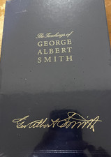 Teachings of George Albert Smith LDS Mormon Leather Bound Employee Gift Book NEW