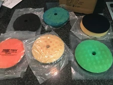 Lake Country Curved Edge Foam Buffing Cut and Polish Pads