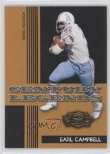 2006 Donruss Threads Century Legends Earl Campbell #CL-3 HOF 1j01