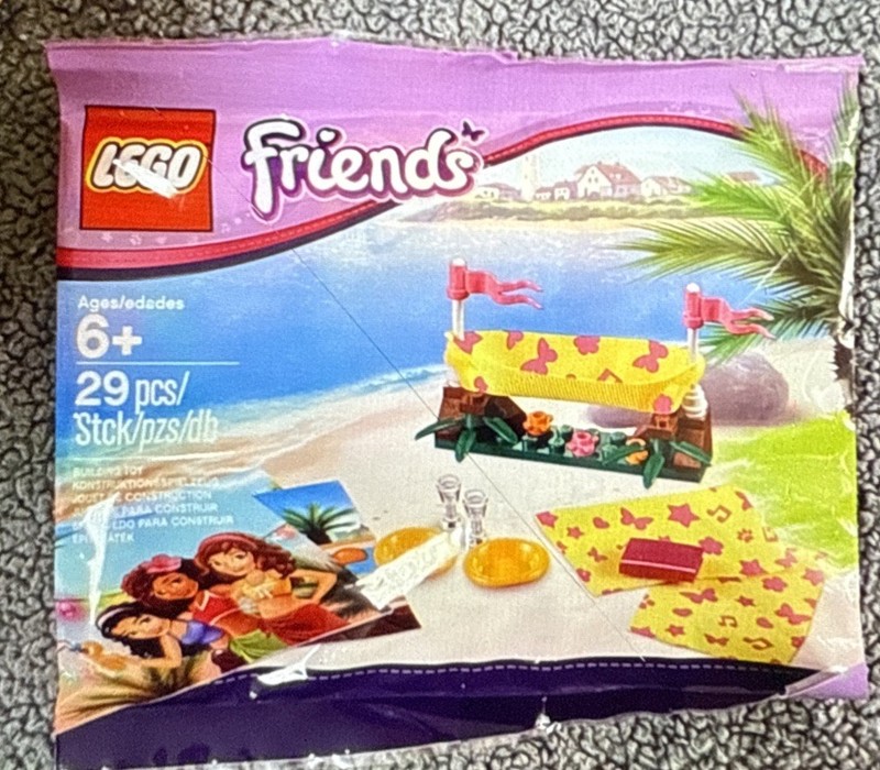 LEGO Friends - Rare - Beach Hammock 5002113 - New & Sealed