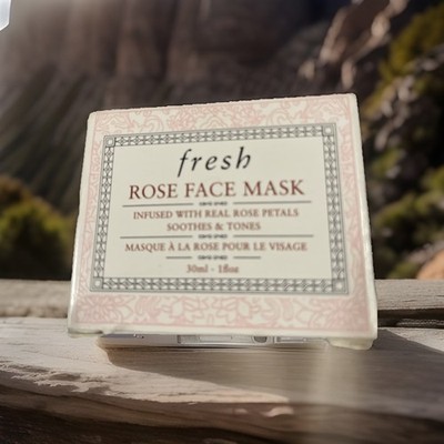 New Fresh Rose Face Mask Infused With Real Rose Petals 30ml / 1 fl.oz 