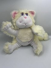 Vintage Purr-tender Yellow Cat Fisher Price Purr WORKS 1988