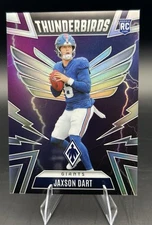 2025 Jaxson Dart Thunderbirds Rookie New York Giants Panini Phoenix