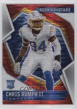 2021 Panini Rookies & Stars Rookies Red Pulsar Prizm Chris Rumph II #154 0a3