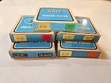 Kalt Coated Circular B-30  Camera Filters yell-grn-red-orange-polarizer set of 5