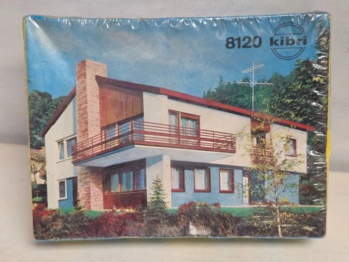 Two Story House Kibri Model Railroad Building Kit B-8120 N Scale - Picture 1 of 3