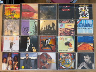 Grosse CD Sammlung Rock Hardrock Heavy Metal Punk 98 CDs alle auf Fotos