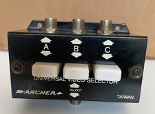 Archer Radio Shack Universal Video Selector A/B/C Three Positions