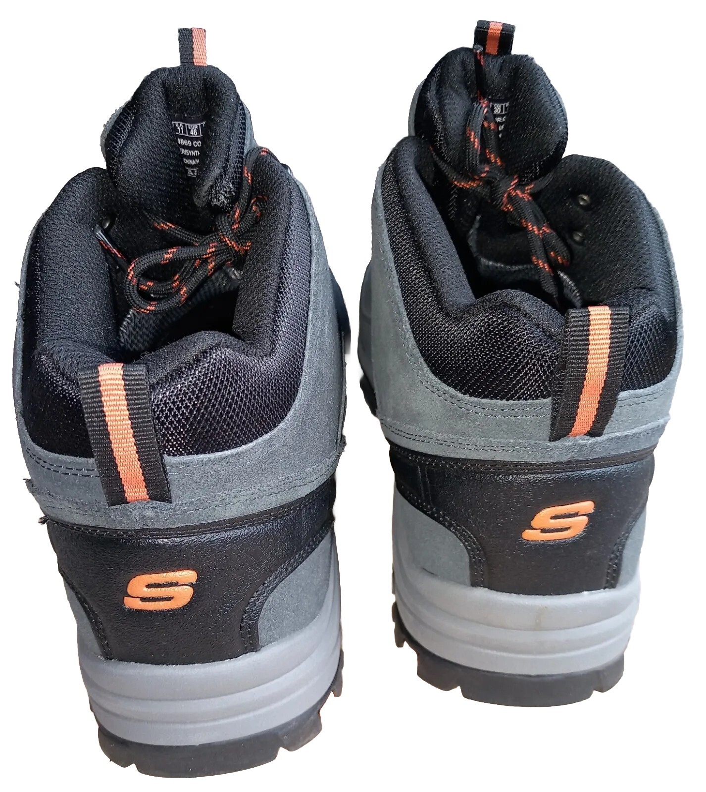 SKECHERS OUTDOOR MENS WALKING BOOTS SIZE 11 RELAXED FIT MEMORY FOAM