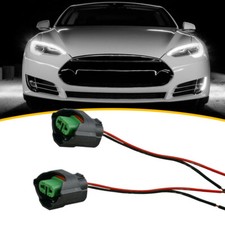 2X H11 H8 Female Connector Adapter Harness Wiring Socket Plug Fog Lights