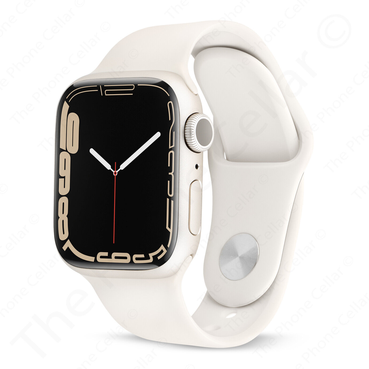 Apple Watch Series 7 GPS 45mm Alumínio Estelar MKN63BE/A - Ibyte