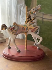 LENOX AMERICANA CAROUSEL HORSE sculpture Limited Edition - - NEW in BOX with COA