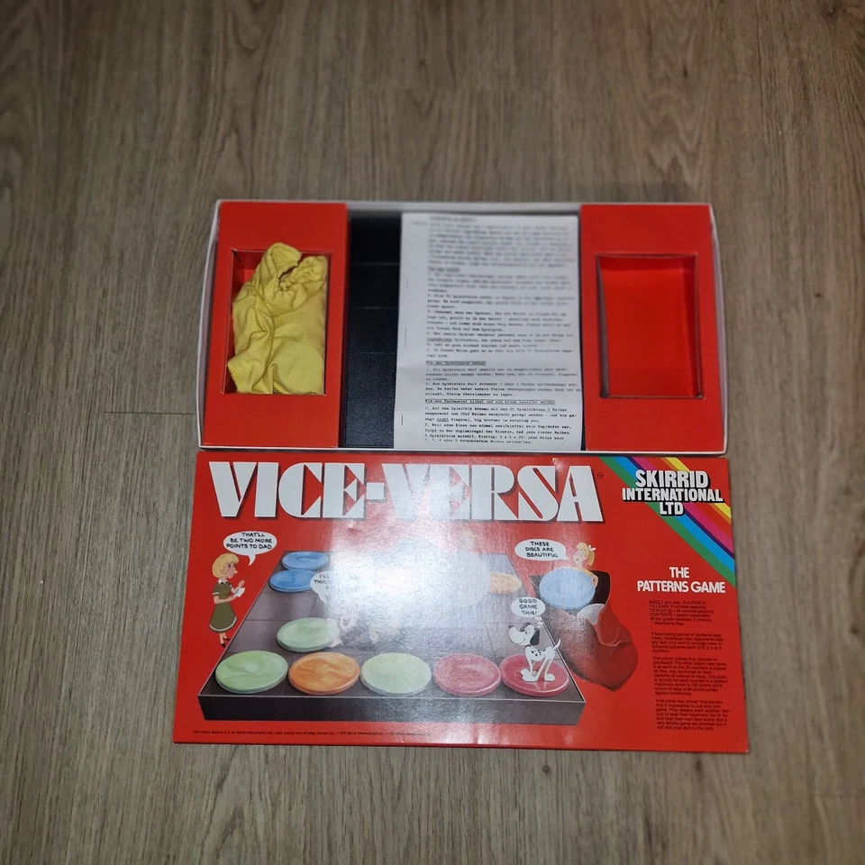 Vice Versa von Skirrid International LTD Brettspiel 💯 Neuwertig 👌 Vintage - Bild 2 von 4