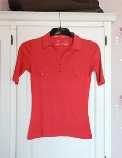 Tee shirt orange Caroll taille 36