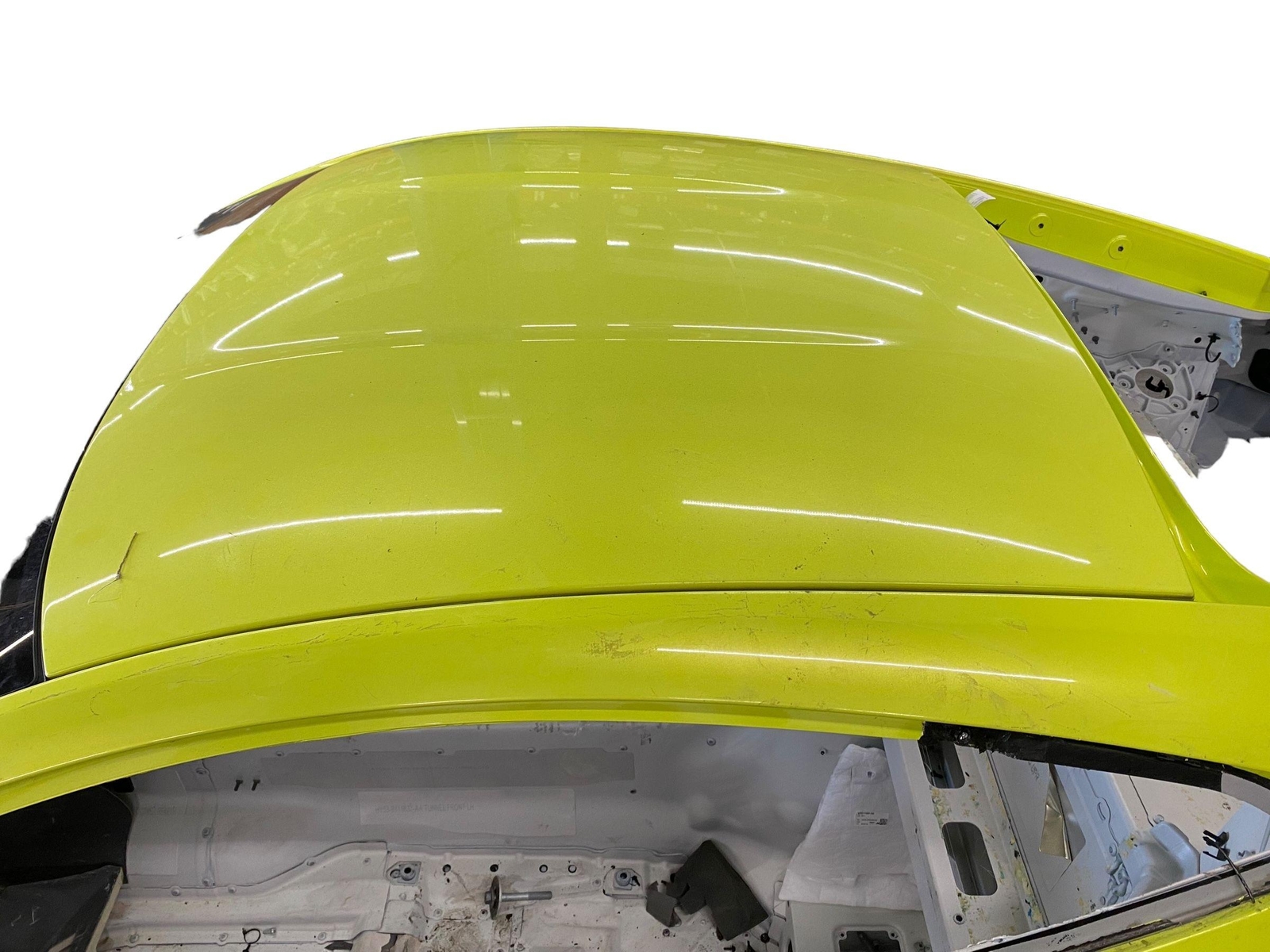 2019-2023 ASTON MARTIN VANTAGE COUPE ROOF PANEL LIME ESSENSE *STRUCTURE CUT* OEM