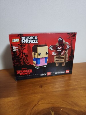 LEGO 40549 BrickHeadz Stranger Things Demogorgon & Eleven Brand New Sealed