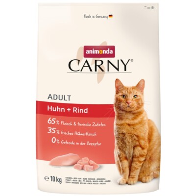 Animonda Carny Adult Dry Food Chicken & Beef 2 X 22 Lbs