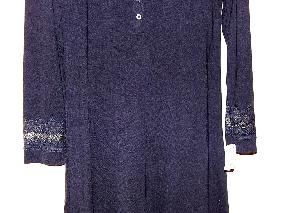CAMISA DE DORMIR LA PERLA STUDIO H/CAMITIA NOTTE PÚRPURA talla 1(IT) XS NUEVA $237 AUTÉNTICA Foto 3 de 3