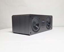 Center Speaker Venturi Dv62clr-s Black 8-ohms Wired 6-inch 2-way Tested
