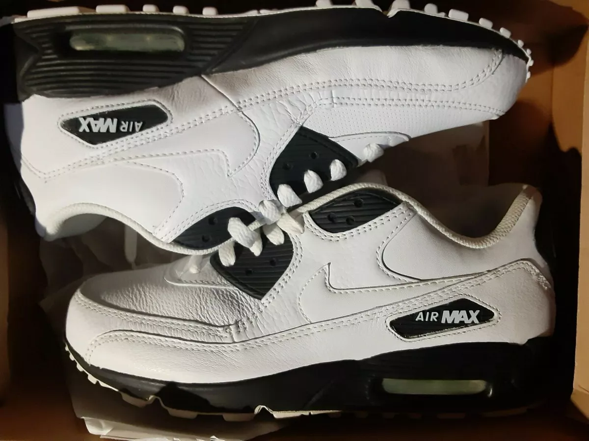 Behoren alcohol heldin 2008 Nike Air Max 90 black white mens 8 new in box DS RARE OG | eBay