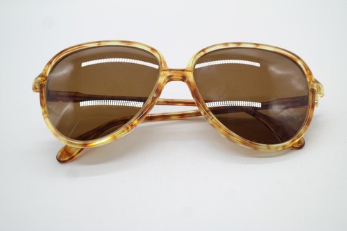 Gafas de sol vintage Silhouette 93 marrón ovaladas gafas de sol gafas NOS - Imagen 6 de 6