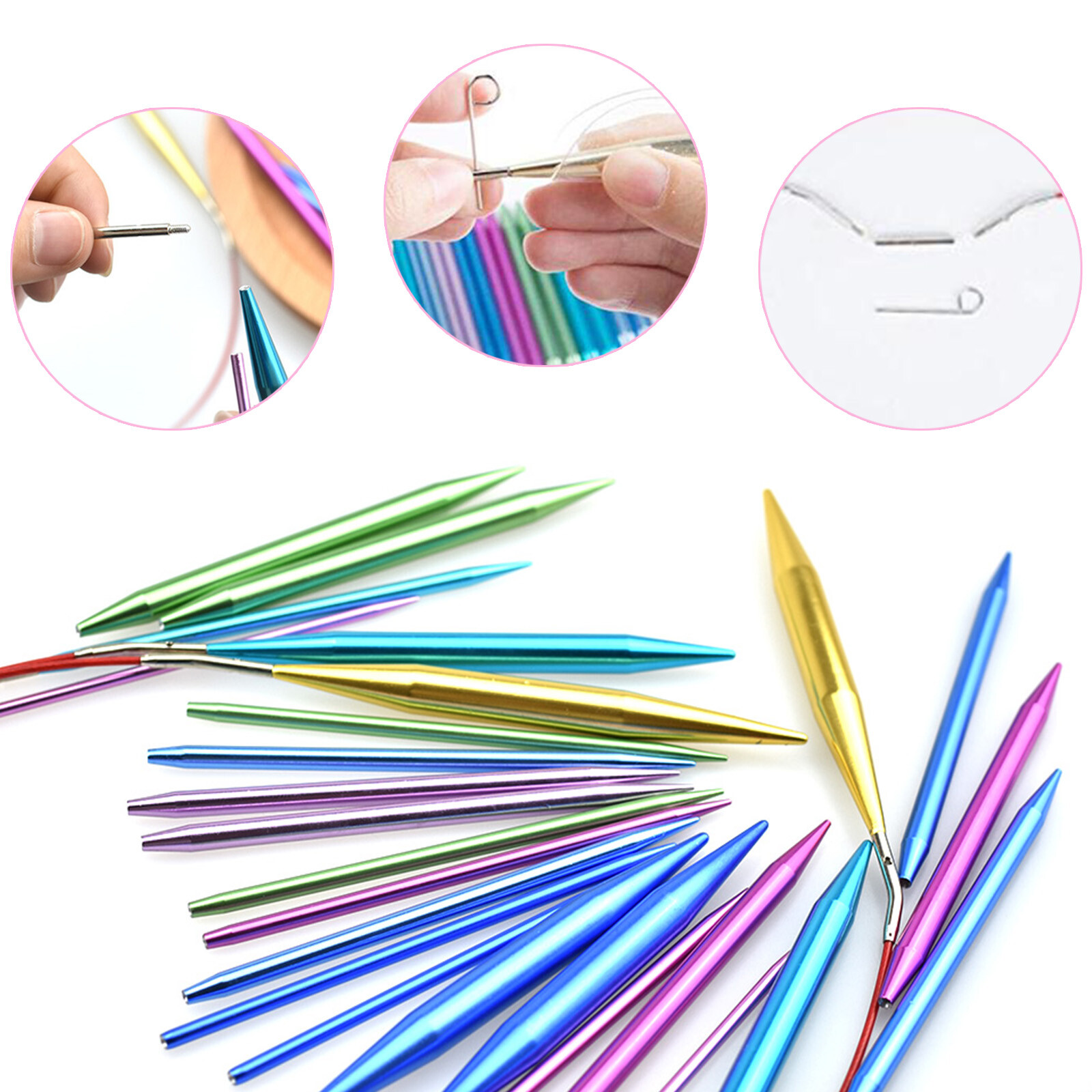 Knit Pro Aluminum alloy Deluxe Interchangeable Circular Knitting Needle