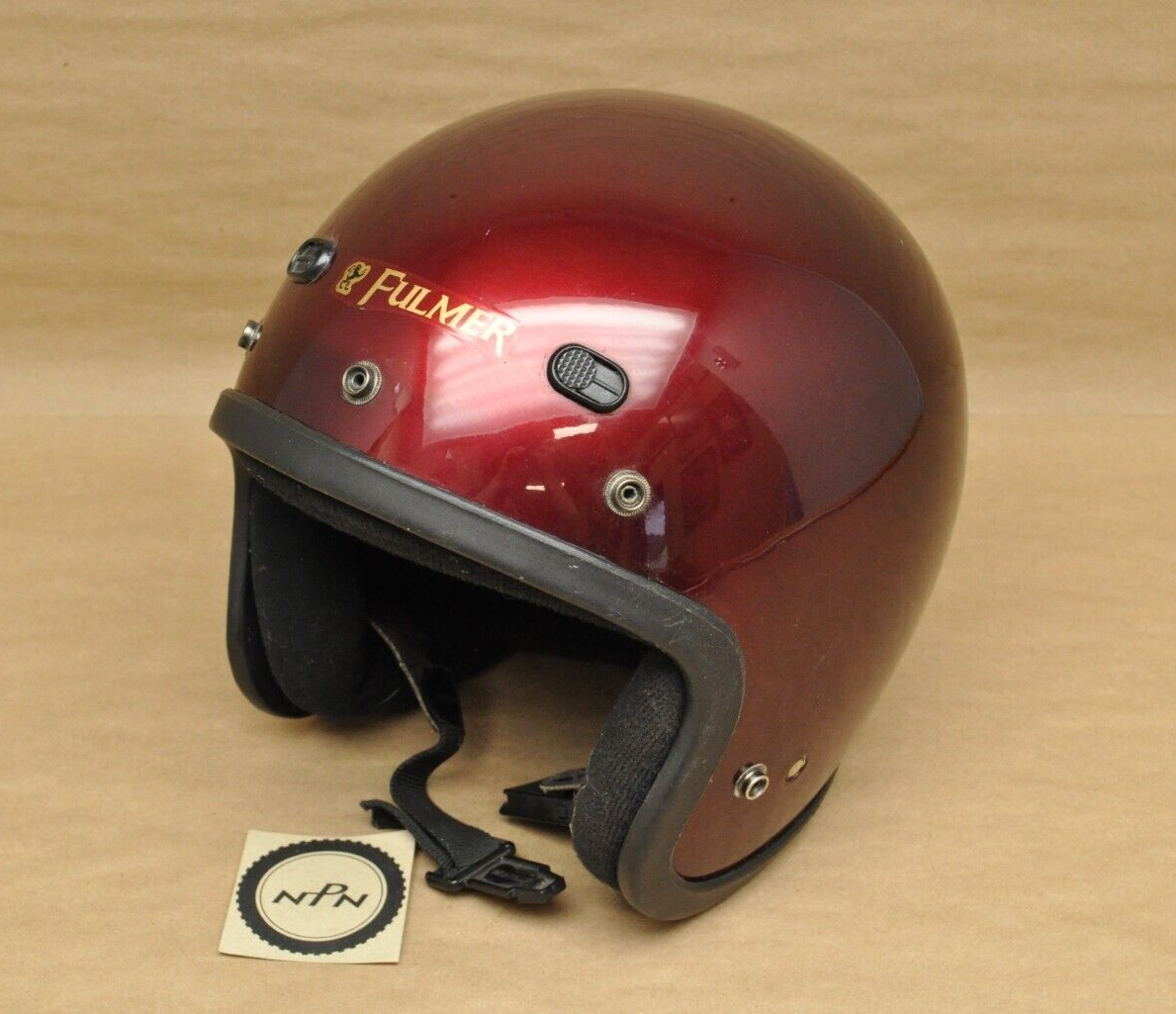 bane red motorcycle helmet Biltwell Bonanza Helmet DOT Approved
