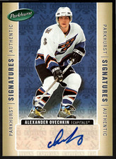 ALEX OVECHKIN 2005-06 Parkhurst Authentic ROOKIE SP SIGNATURES AUTO Capitals RC