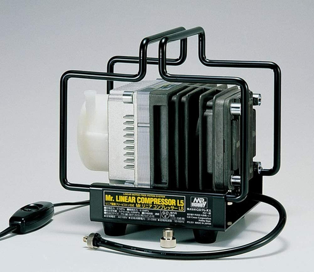 GSIクレオスMr. LINEAR COMPRESSOR SYSTEM L5 GSI Creos Mr. Linear Compressor L5 / Airbrush Set from Japan