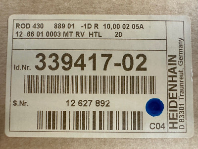 HEIDENHAIN ROD 430 889 line rotary encoder 10 meter ID 339417-02 new in box
