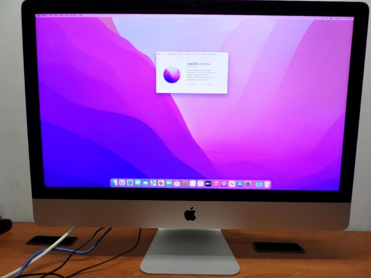 iMac Retina 5K 27インチLate 2015 8GB 2TB iMac (Retina 5K, 27-inch, Late 2015) - Technical Specifications