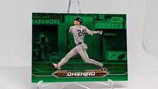 2024 Topps Stadium Club NPB Takumi Ohshiro Green /99 #93