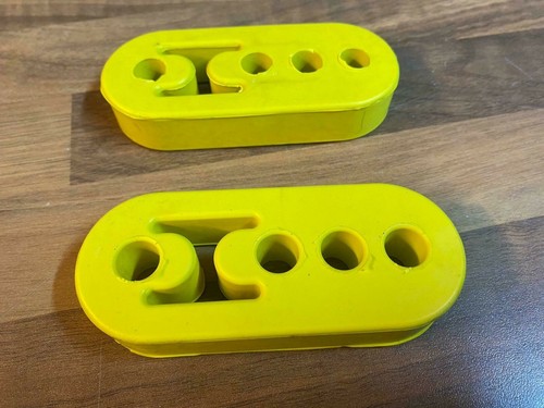 UNIVERSAL AUSPUFF HALTERUNG GUMMI x 2 STCK. HALTERUNG AUFHÄNGER ANTIVIBRATION MULTI-AUSSTATTUNG