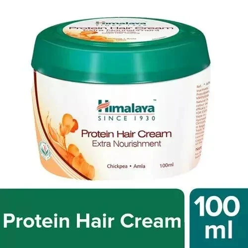 Crema capilar Himalaya Protein 100G PACK DE 4 para mujeres y hombres EXP 2027 Foto 3 de 4