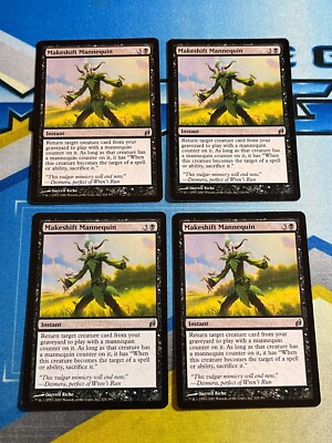 Magic the Gathering MTG Lorwyn MAKESHIFT MANNEQUIN x4