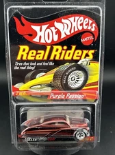 2005 Hot Wheels RED PURPLE PASSION REAL RIDERS RLC Redline Club Series 4
