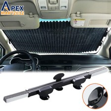 Retractable Car Windshield Sun Shade Auto Front Window Visor Cover Uv Protector