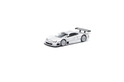 Pop Race 1:64 Mercedes-Benz AMG CLK GTR Silver #158 | eBay