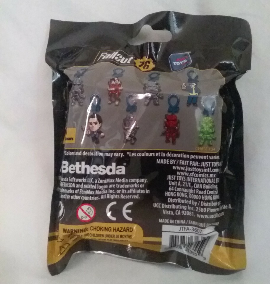 NEW Lot of 2 FALLOUT 76 Backpack Hangers Blind Bags eBay