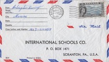Bahamas - 1954 Queen Elizabeth II Definitives (Transportation) Air Mail Cover