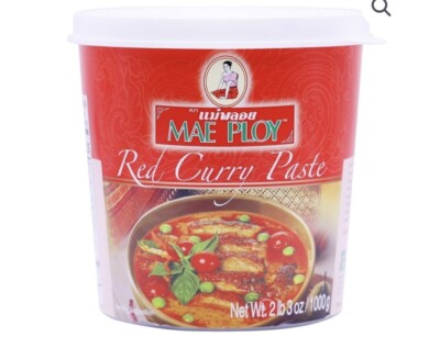 MAE PLOY LARGE SIZE Thai Red Curry Paste 2lb 3oz / 1000g