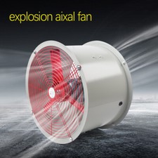 16"Explosion-proof Axial Exhaust Fan Spray Booth Paint Fumes Exhaust Fan 1450rpm
