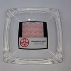 Pan-American Games 1967 Glass Ashtray Vintage 8" Calendar Winnipeg Manitoba Dish