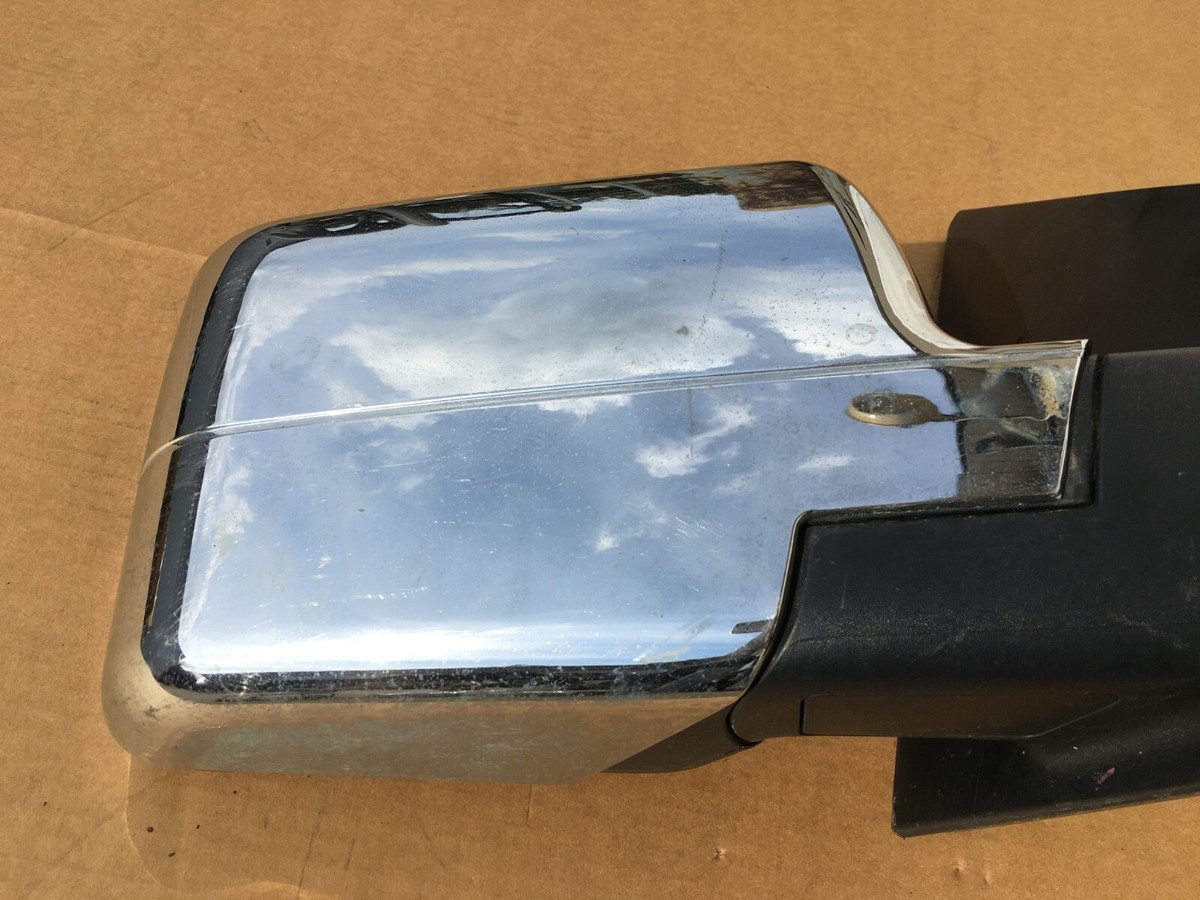 15-18 Ford F150, OEM,RH Passenger side Power Mirror CHROME 8L34